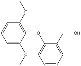 [2-(2,6-dimethoxyphenoxy)phenyl]methanol Struktur