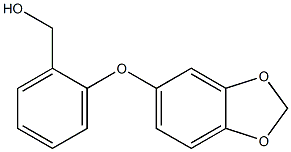 [2-(2H-1,3-benzodioxol-5-yloxy)phenyl]methanol Struktur