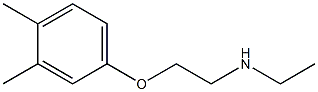 [2-(3,4-dimethylphenoxy)ethyl](ethyl)amine Struktur