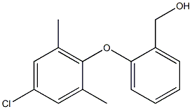 [2-(4-chloro-2,6-dimethylphenoxy)phenyl]methanol Struktur