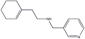 [2-(cyclohex-1-en-1-yl)ethyl](pyridin-3-ylmethyl)amine Struktur