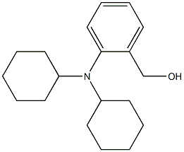 [2-(dicyclohexylamino)phenyl]methanol Struktur