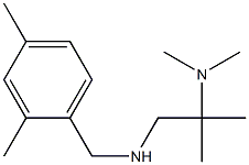 [2-(dimethylamino)-2-methylpropyl][(2,4-dimethylphenyl)methyl]amine Struktur