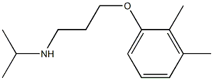 [3-(2,3-dimethylphenoxy)propyl](propan-2-yl)amine Struktur