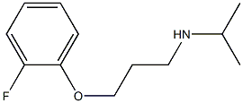 [3-(2-fluorophenoxy)propyl](propan-2-yl)amine Struktur