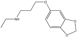 [3-(2H-1,3-benzodioxol-5-yloxy)propyl](ethyl)amine Struktur