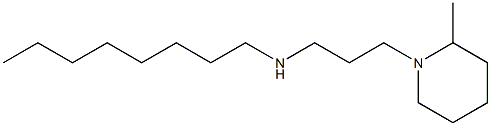 [3-(2-methylpiperidin-1-yl)propyl](octyl)amine Struktur