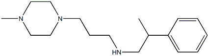 [3-(4-methylpiperazin-1-yl)propyl](2-phenylpropyl)amine Struktur