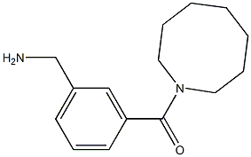 [3-(azocan-1-ylcarbonyl)phenyl]methanamine Struktur