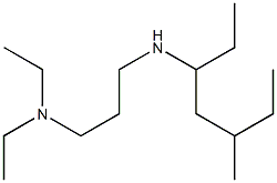 [3-(diethylamino)propyl](5-methylheptan-3-yl)amine Struktur