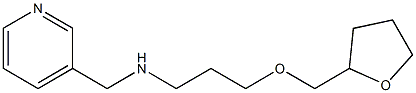 [3-(oxolan-2-ylmethoxy)propyl](pyridin-3-ylmethyl)amine Struktur