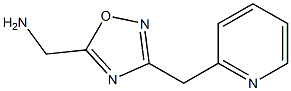 [3-(pyridin-2-ylmethyl)-1,2,4-oxadiazol-5-yl]methanamine Struktur