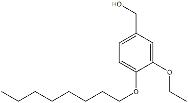 [3-ethoxy-4-(octyloxy)phenyl]methanol Struktur