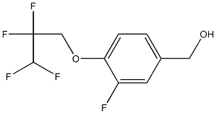 [3-fluoro-4-(2,2,3,3-tetrafluoropropoxy)phenyl]methanol Struktur