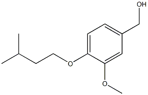 [3-methoxy-4-(3-methylbutoxy)phenyl]methanol Struktur