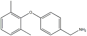 [4-(2,6-dimethylphenoxy)phenyl]methanamine Struktur