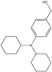 [4-(dicyclohexylamino)phenyl]methanol Struktur