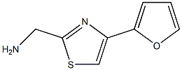 [4-(furan-2-yl)-1,3-thiazol-2-yl]methanamine Struktur