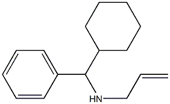 [cyclohexyl(phenyl)methyl](prop-2-en-1-yl)amine Struktur