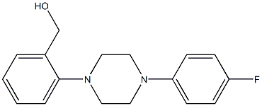 {2-[4-(4-fluorophenyl)piperazin-1-yl]phenyl}methanol Struktur