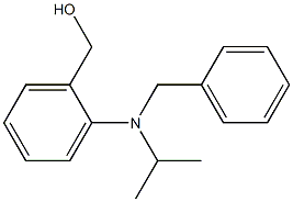 {2-[benzyl(propan-2-yl)amino]phenyl}methanol Struktur