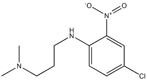 {3-[(4-chloro-2-nitrophenyl)amino]propyl}dimethylamine Struktur