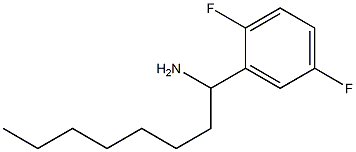 1-(2,5-difluorophenyl)octan-1-amine Struktur