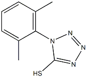 1-(2,6-dimethylphenyl)-1H-1,2,3,4-tetrazole-5-thiol Struktur