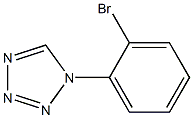 1-(2-bromophenyl)-1H-tetrazole Struktur