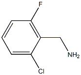 1-(2-chloro-6-fluorophenyl)methanamine Struktur