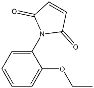 1-(2-ethoxyphenyl)-2,5-dihydro-1H-pyrrole-2,5-dione Struktur