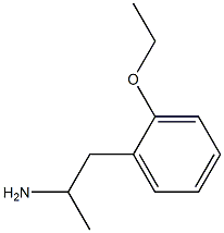 1-(2-ethoxyphenyl)propan-2-amine Struktur