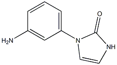 1-(3-aminophenyl)-1,3-dihydro-2H-imidazol-2-one Struktur