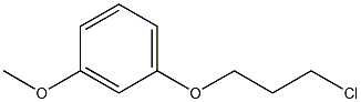 1-(3-chloropropoxy)-3-methoxybenzene Struktur