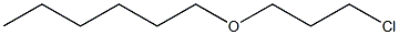 1-(3-chloropropoxy)hexane Struktur