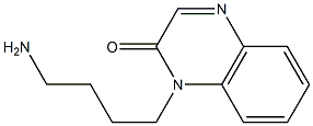 1-(4-aminobutyl)-1,2-dihydroquinoxalin-2-one Struktur