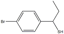 1-(4-bromophenyl)propane-1-thiol Struktur