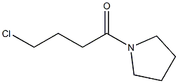 1-(4-chlorobutanoyl)pyrrolidine Struktur