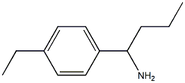 1-(4-ethylphenyl)butan-1-amine Struktur