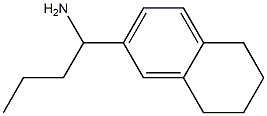 1-(5,6,7,8-tetrahydronaphthalen-2-yl)butan-1-amine Struktur