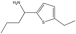 1-(5-ethylthiophen-2-yl)butan-1-amine Struktur