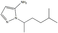 1-(5-methylhexan-2-yl)-1H-pyrazol-5-amine Struktur