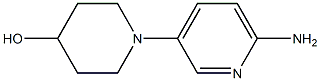 1-(6-aminopyridin-3-yl)piperidin-4-ol Struktur