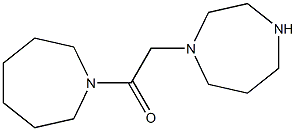 1-(azepan-1-yl)-2-(1,4-diazepan-1-yl)ethan-1-one Struktur