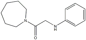 1-(azepan-1-yl)-2-(phenylamino)ethan-1-one Struktur