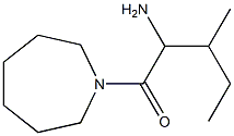 1-(azepan-1-ylcarbonyl)-2-methylbutylamine Struktur