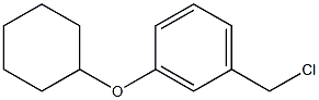 1-(chloromethyl)-3-(cyclohexyloxy)benzene Struktur