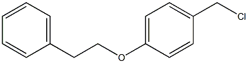 1-(chloromethyl)-4-(2-phenylethoxy)benzene Struktur