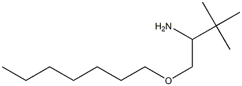 1-(heptyloxy)-3,3-dimethylbutan-2-amine Struktur