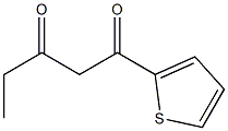 1-(thiophen-2-yl)pentane-1,3-dione Struktur